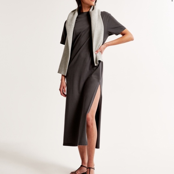 Tshirt maxi dress size Xsmall p color white - Picture 3 of 6